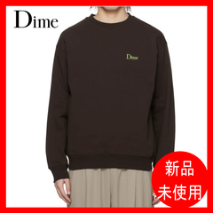 DIME Classic Small Logo Crewneck BROWN Size/M