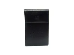■美品■ dunhill ダンヒル レザー カードケース カード入れ 紳士 ビジネス メンズ ブラック系 DJ6550
