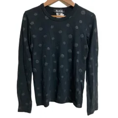 美品 コムデギャルソン ロンＴ カットソー ブラック M COMME des GARCONS - コムデギャルソン LONG SLEEVE T-SHIRT