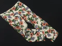 BEAUTY & YOUTH ビューティ&ユース ユナイテッドアローズ リネン混 ボタニカル柄 パンツ sizeXL/アイボリー ■◇ メンズ