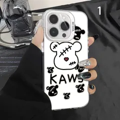 「非公式」【グランピーベア】TPU iPhone ケース 2種選択可※購入後取引メッセージに希望No.&機種名を入力（例：「No.1 iPhone 12希望」）