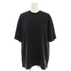 アディダス バイ ステラマッカートニー adidas by Stella McCartney Loose T-Shirt Tシャツ カットソー ロゴ プリント 半袖 M L 黒 IB6854 /YM