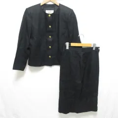 Christian Dior✨極美品　スカートセットアップ　ノーカラージャケット Christian Dior - クリスチャンディオール スーツ セットアップ