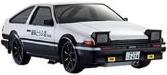 ミニッツレーサー　イニシャルD　藤原拓　AE86　TRUENO　readyset ミニッツレーサー イニシャルD 藤原拓 AE86 TRUENO readyset