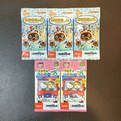 サンリオ - どうぶつの森　amiiboカード　サンリオコラボ　5パック Amazon.co.jp: 『とびだせ どうぶつの森 amiibo+』amiiboカード