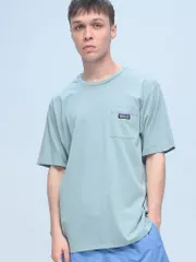 Patagonia (パタゴニア) ワンポイント ポケット クルーネック 半袖 Tシャツ DAILY POCKET TEE