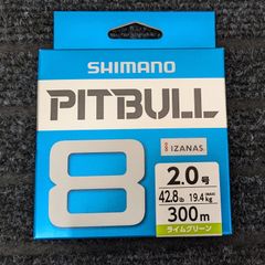 SHIMANO シマノ ピットブル8 PITBULL 2.0号 300m ライムグリーン PL-M78S