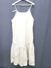 ◇ ⊂ CIAOPANIC TYPY コットン混 キャミソール ロング ワンピース サイズＯＮＥ アイボリー系 レディース E  【1506250007916】