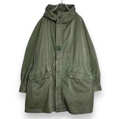 【フォロワー様クーポン配布中！】70s 70年代 フランス軍 French army M-64 M64 フィールドパーカー モッズコート ユーロ ミリタリーコート ライナー付 輸入古着 海外古着 ヨーロッパ古着 108C ヴィンテージ ビンテージ【S154】
