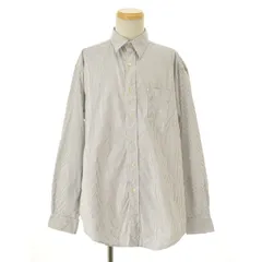 【BROOKSBROTHERS】makers USA製 ストライプ長袖シャツ