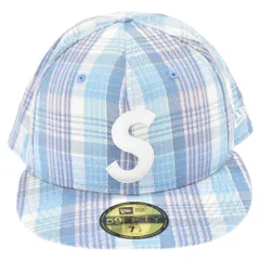 2023年最新】supreme metallic plaid s logo new eraの人気アイテム