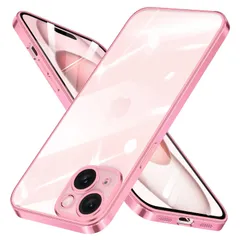 【在庫処分】携帯ケース 用 用 用 用 15プラス アイホン ワイヤレス充電対応 ストラップホール付き 黄変防止 メッキ加工 スリム ローズゴールド 耐衝撃 薄型 TPU 透明 カバー アイフォン15plus スマホケース 15plus 【カメラレンズ保護付き