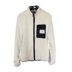 Z1568 Tommy HILFIGER トミー　ヒルフィガー ジャンパー ジャケット ホワイト 白 メンズM アウター  ボア