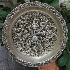 十二支/千支銀の皿光緒元寶日 本陸軍日清戦役Waikee 90Silver - メルカリ