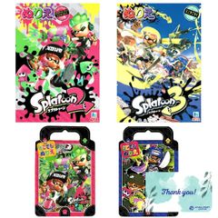 ショウワノート スプラトゥーン2&3 B5ぬりえ どこでもぬりえ ミニサイズ RPJセット 【4種セット】