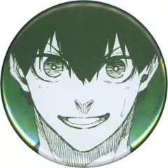 【中古】バッジ・ビンズ 潔世一(モノクロ/正面/髪黒/笑顔) 「ブルーロック展 推しキャラバッジコレクション Vol.2 潔世一」