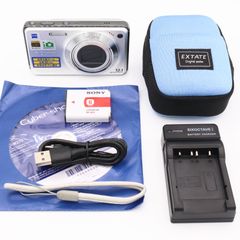 SONY デジタルカメラ Cyber-Shot(サイバーショット) W270 (1210万画素/光学x5/デジタルx8/シルバー) DSC-W270SL　#250211_6044217
