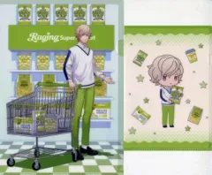 【中古】クリアファイル 天草シオン A4＆A5クリアファイルセット(2枚セット) Raging Supermarket Ver. 「うたの☆プリンスさまっ♪ HE★VENS GARDEN in アニメイト新宿」