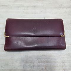 マルベリー 長財布 ダーリー ウォレット レザー ターンロック ボルドー
