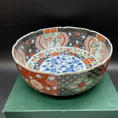 k39 古い伊万里焼　錦手　レアな直径31cm大鉢　年代物 2025年最新】古伊万里 大鉢の人気アイテム - メルカリ