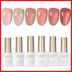 【早発送】G ジェルネイル カラージェルセット レッド ピンク ヌード 6色セット V-L対応 ソークオフジェル ポリッシュタイプ セルフネイル サロン級 イスゼリー