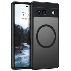 ピクセル7a ケース ケース 耐衝撃 レンズ保護 ストラップホール付き 指紋防止 カバー マット感 半透明 ワイヤレス充電 MagSafe対応 ブラック 7A Pixel Google BENTOBEN
