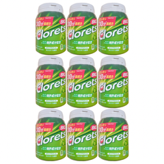 クロレッツXP オリジナルミント ビッグボトル 290g 9個セット ボトルガム 大容量  緑のボトル 北海道沖縄配送不可