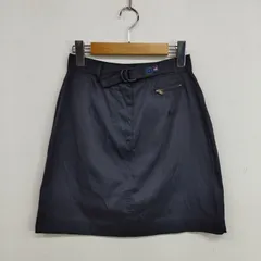 RALPH LAUREN POLO SPORT ラルフローレン ポロスポーツ テック ナイロン ウエストベルト 台形 タイト ミニスカート 90s Y2K 古着 VINTAGE レディース サイズ 64-92 LG96のサムネイル