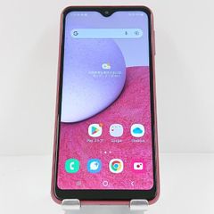 Galaxy A23 5G SCG18 au レッド 送料無料 本体 c14660