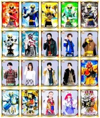 【中古】シール・ステッカー 全20種セット 「ナンバーワン戦隊ゴジュウジャー シールコレクション」