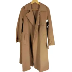 ロペ ROPE 18AW ウール ボタンレス ベルデッド チェスターコート レディース JPN：38 のサムネイル