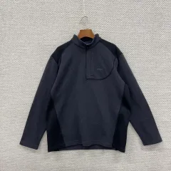 asics(アシックス) アウトドア ハーフジップ 裏起毛 長袖Tシャツ 105 S07307のサムネイル