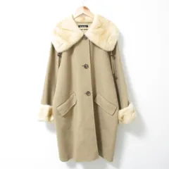 68万のお品☆FOXY 人気セーブルファー付きロングコート