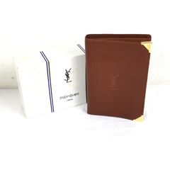 1303  YVES SAINT LAURENT イヴ サンローラン 2つ折り財布 二つ折り財布 レザー ウォレット 小銭入れ 札入れ メンズ レディース エントルピー