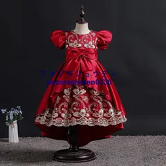 女の子 ドレス タキシードドレス フォーマル ドレス 結婚式 発表会 七五三 ドレス 姉妹 ピアノ演奏 ドレス お姫様 ワンピース 半袖 おしゃ