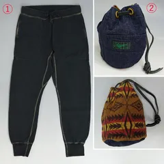 コリンボ スウェットパンツ スティーブンソンオーバーオール 巾着バック 2点セット COLIMBO #fz9216