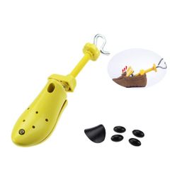【特売】[SHITORASU] シューズストレッチャー プラスチック製 足の甲の拡張専用 左右兼用 靴伸ばし シューキーパー 足の甲と足長調節 (男性L（足長23.5-26.5cm))