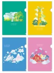 【中古】クリアファイル ステージ A4クリアファイルセット(4枚組) 「星のカービィ THE LANDSCAPES OF DREAM LAND」