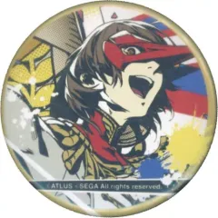 【中古】バッジ・ピンズ(キャラクター) 明智吾郎(クロウ) 缶バッジ 「ペルソナ5 主人公の放課後 in 秋葉原」 教えてキング!ガンナバウトレッスン織田スペシャル! 射的景品