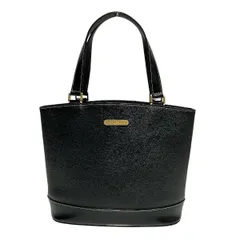 バーバリー　BURBERRY　ノバチェック　ブラック　バッグ　ハンドバッグ　レディース　美品