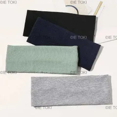 女性と女の子のためのさまざまな色のヘッドバンド 幅広の丈夫な織りの綿のバンダナ ヘアアクセサリー