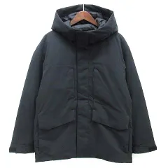 ユニクロ UNIQLO ハイブリッド ダウン パーカ ジャケット ブラック 黒 S 311-470073