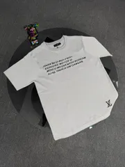 【今日特価】Louis Vuitton 25SS インターシアレター ニット T シャツ