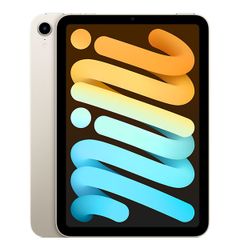【中古】 iPad mini6 Wi-Fi+Cellular 64GB スターライト A2568 2021年 SIMフリー 本体 ipadmini6 タブレットアイパッド アップル apple  【送料無料】 ipdm6mtm2664