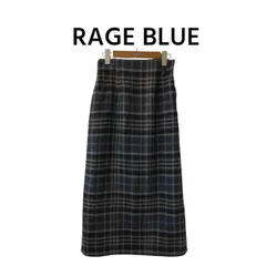 RAGEBLUE　チェック　ロングスカート　Fのサムネイル
