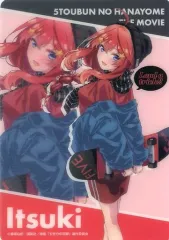 【中古】紙製品 中野五月 ブラインドコレクションシート 「きゃらっとくじ 映画 五等分の花嫁 ～Land a trick!!～」 P賞