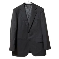 Z1534 REGAL リーガル テーラードジャケット スーツジャケット グレー系 ウール100% メンズ A5サイズ