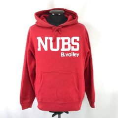 United Athle【ユナイテッドアスレ】NUBS/ スウェットパーカー メンズ【size:M/赤/red】プルオーバー/Tops/hoodie/jacket◆BJ072-g