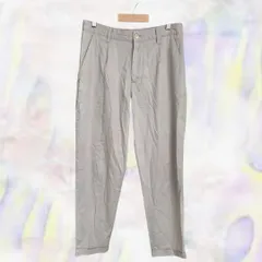ZARA　ザラ　チノパン　ライトグレー　レディース　30インチ　ポケット　裾ダブル　カジュアル　通学　シンプル　定番　ベーシック