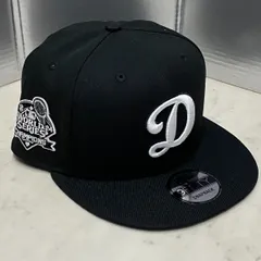 米国仕様 9FIFTY ニューエラ 2024ワールドシリーズ優勝記念 キャップ LA Dodgers ドジャース Ｄロゴ (950-188)